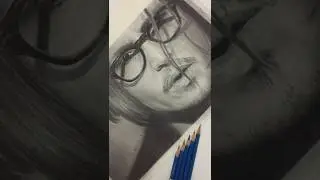 Drawing Johnny Depp | Pencil Drawing | Sketch