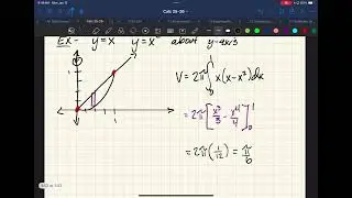 6.3 Volume - The Shell Method