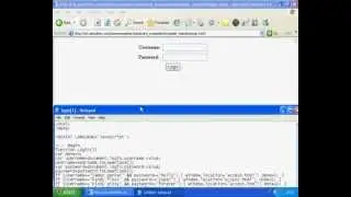 Hack a JavaScript login page (Password stealing Hacking tutorial)