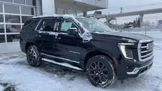 Black 2025 GMC Yukon Elevation Review Calgary AB - Wolfe Auto Group | Stock Number: KS118183