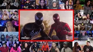Marvel&rsquo;s SpiderMan 2 Gameplay Trailer Reaction Mashup | PlayStation Showcase May, 2023