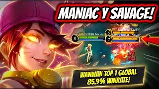 &iexcl;POR ESTE MOTIVO JAMAS USES OBSIDIA vs WANWAN! WANWAN TOP 1 GLOBAL 85.9% WINRATE! | MOBILE LEGENDS