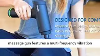 Discount: Massage Gun [2020 Newest] Deep Tissue Percussion Muscle Handheld One-Click