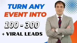 Turn Any Event Info into 100&ndash;300+ Viral Leads | The System Behind Digital Reach