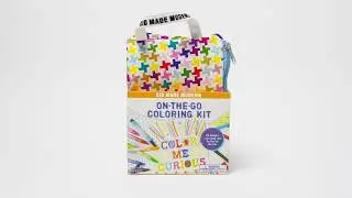 Kid Made Modern On the go colouring kit