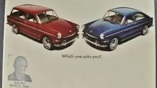 70&rsquo;s car ads VW Type3