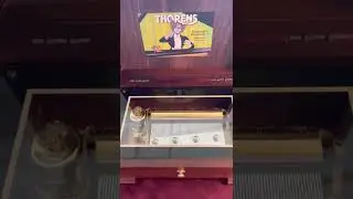 Thorens Swiss 72 Note Music Box. Plays Hungarian Rhapsody #2 by Fran&rsquo;s Liszt.