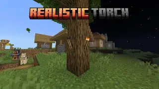 🔥 Realistic Torch Add-on Minecraft PE/BE 1.21.70+ || [Cre:KecKMC]⚒️