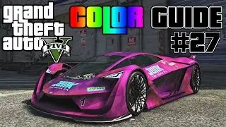 GTA 5 - Ultimate Color Guide #27 | PEGASSI TEZERACT Best Color & Livery Combinations