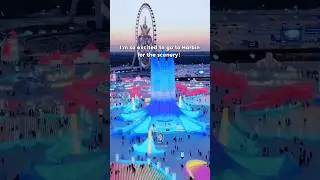 I'm so excited to go to Harbin for the scenery！#Harbin #Chinatravel #TraveltoQin #trip #winter #snow