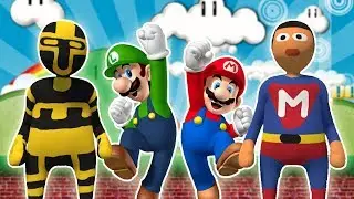 SUPER MARIO BROS EN EL MUNDO DE LA PLASTILINA TROLL 🍄