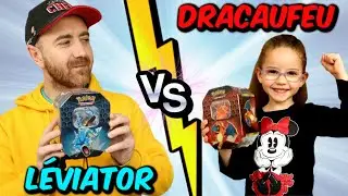 POKEBOX LEVIATOR vs DRACAUFEU - Ouverture carte Pokémon destinées occultes