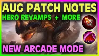 August 2020 Patch Notes (2020/08/24) | New ARCADE Mode MIRROR MAYHEM | Mobile Legends Bang Bang