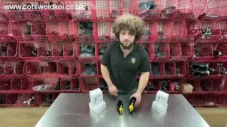 Kockney Koi Black waste Ball valves
