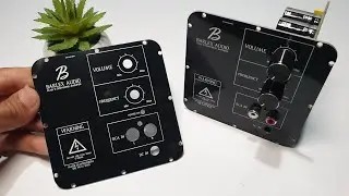 how to make face plate for amplifier mounting easy | cara membuat plat ampli dengan mudah