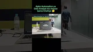 Automation testing or Data Analyst, which one is better for career 🤔🤔 / Full Video 👇👇 / #itjobs