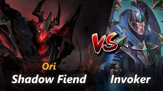 How to Shadow Fiend mid vs Invoker (feat. Ori) | First 7 minutes