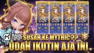 SUSAH KE MYTHIC? PAKE COMBO INI AUTO WIN STREAK! 😱 | Magic Chess Go Go
