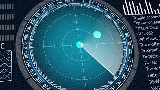 Radar Screen HUD animated 4K.