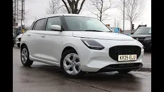 KR25 ELU Suzuki Swift Motion 1.2 MHEV 5dr Pure Pearl White 2025
