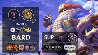 Bard Support vs Blitzcrank - KR Master Patch 11.18