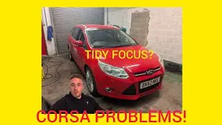 I BOUGHT A TIDY FOCUS FROM BCA CAR AUCTION + CORSA ISSUES!