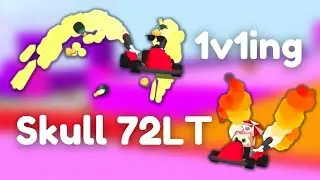 1v1ing Skull⁷&sup2; LT in Smash Karts! #smashkarts #1v1