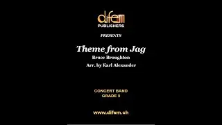 Theme from Jag, Bruce Broughton, arr  Karl Alexander