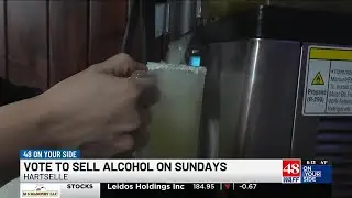 Hartselle city council votes on legalizing alcohol sales on Sundays