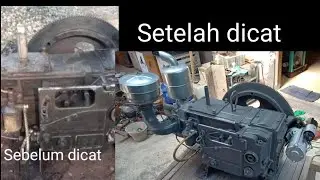 Mesin Diesel Bekas Terasa Baru. Hanya Modal Cat.