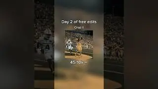 Day 2 of FREE Edits #shorts #edit #free #crop #nfl