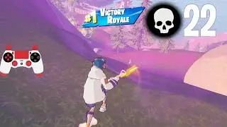 High Elimination Solo vs Squads Win Gameplay Full Game Season 6 (Fortnite Ps4 Controller)