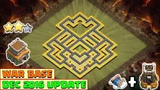 NEW! Dec Updated TH8 war base &diams; TH8 war base with Bomb Tower + Freeze Trap &diams; Anti 3 Star&diams;Anti Drag