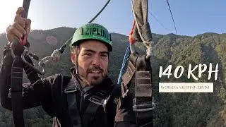 World's Steepest Zipline & Sarangkot Sunrise | Pokhara, Nepal