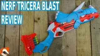 REVIEW - Nerf TRICERA BLAST DINOSQUAD Line SWEET