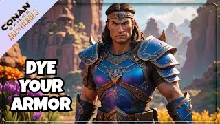 The NEW Way to Color Your Armor | Conan Exiles Age of Heroes