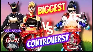 Vasu Gamer vs Sona Gaming & Hello Gunda Controversy Explained 😱 | @vasugamer001 @SonaGaming_09 