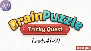 Brain Puzzle: Tricky Quest &ndash; Levels 41-60 Walkthrough