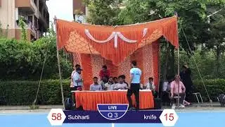 BASKETBALL MATCH | Subharti Meerut Vs Knife |