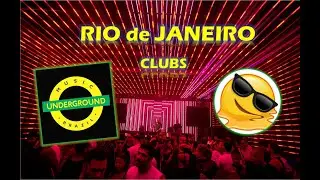 Una noche en Río de Janeiro🇧🇷​🏄 Clubs,Techno,Tips, House y mas..