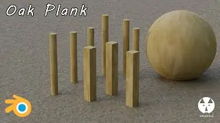 Oak Plank, Procedural Material Tutorial 62