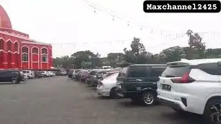Potret parkiran masjid merah pandaan pasuruan saat weekend #viral #pasuruan #trending #pandaan 