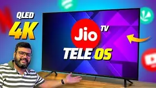 Thomson JIO TV Review - Jio Tele OS ⚡️ BEST 4K QLED 43inch TV in 2025!!