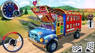 Real Indian Cargo Truck Driving - Offroad Asian Transport Drive Simulator 3D - Android GamePlay