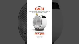 BenQ GV31 Portable Projector Launched 🔥