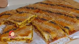 ألذ فطيرة عائلية بمقادير بسيطة و طريقة توريق جد سهلة👍و الحشوة رائعة جدا و بطعم مختلف!!!