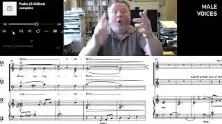 The Lord's My Shepherd (Bob Chilcott) - Male Voices Conductor Track