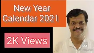 How to make New Year Calendar 2021 using Excel in easy method || Ms-Excel (Part-10) # 62th Video