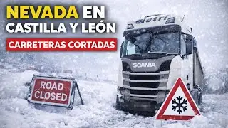 Cortan carreteras por nieve, llegaré al destino???