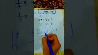 How to write equation in matrix form #short